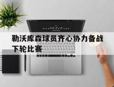 IM体育官网-勒沃库森球员齐心协力备战下轮比赛的简单介绍