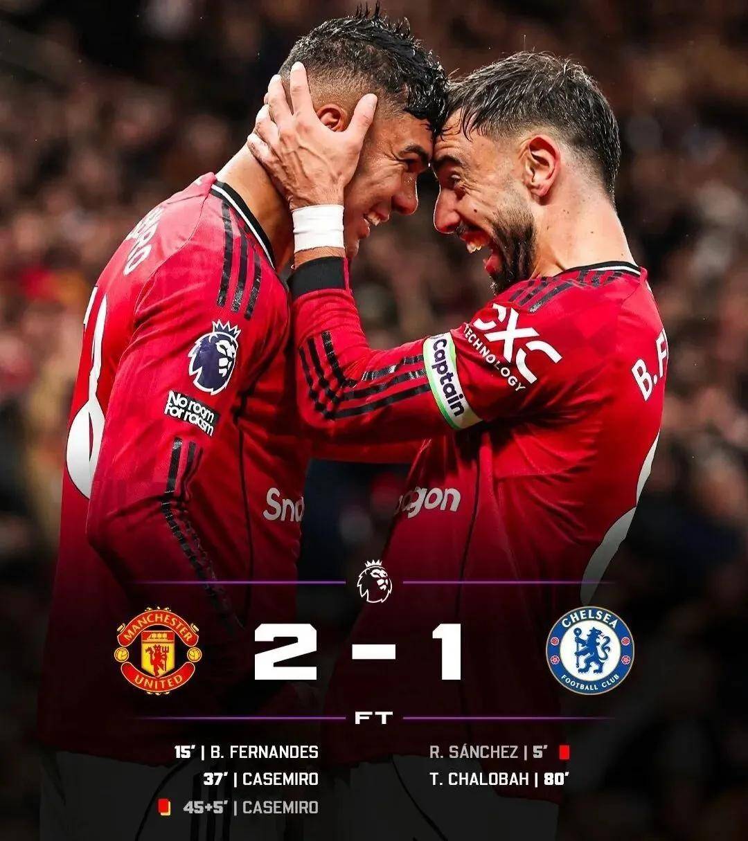 IM体育在线注册-英超曼联逆转击败切尔西，继续保持领先优势